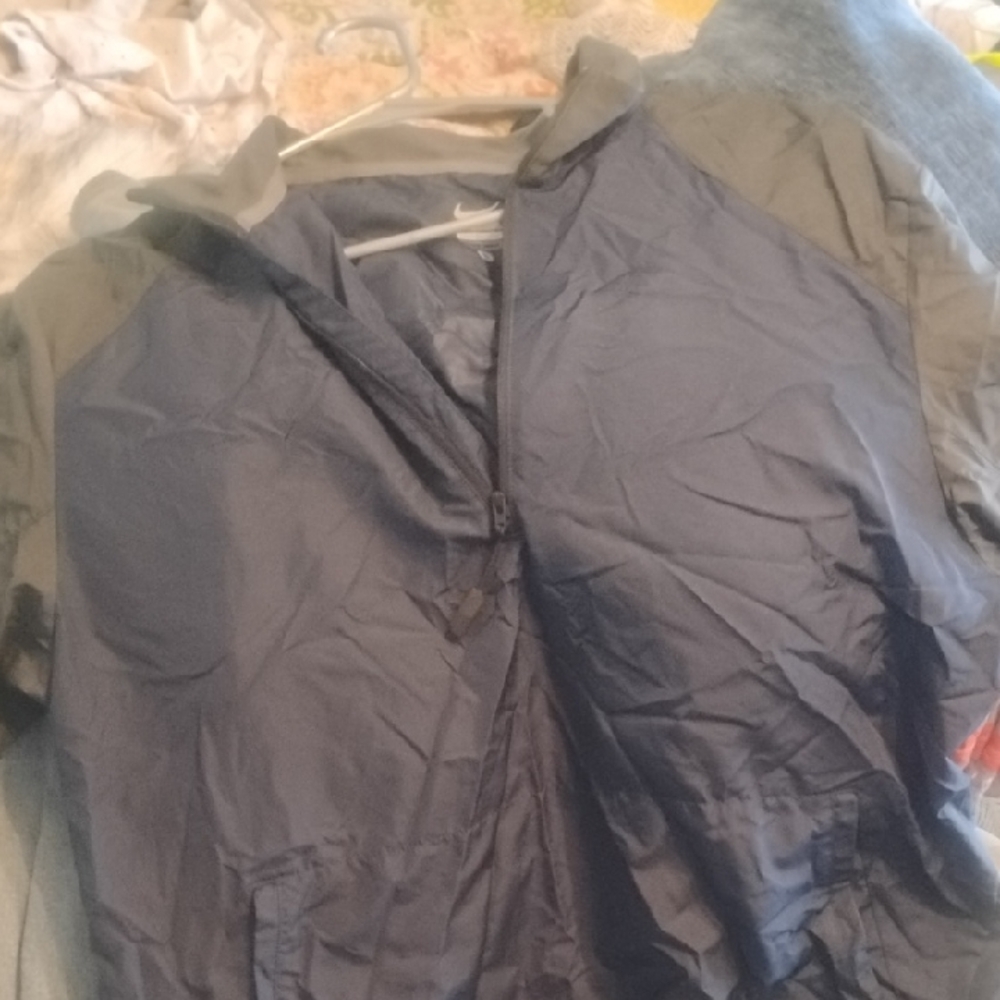 Nike Kids Navy Windbreaker Jacket